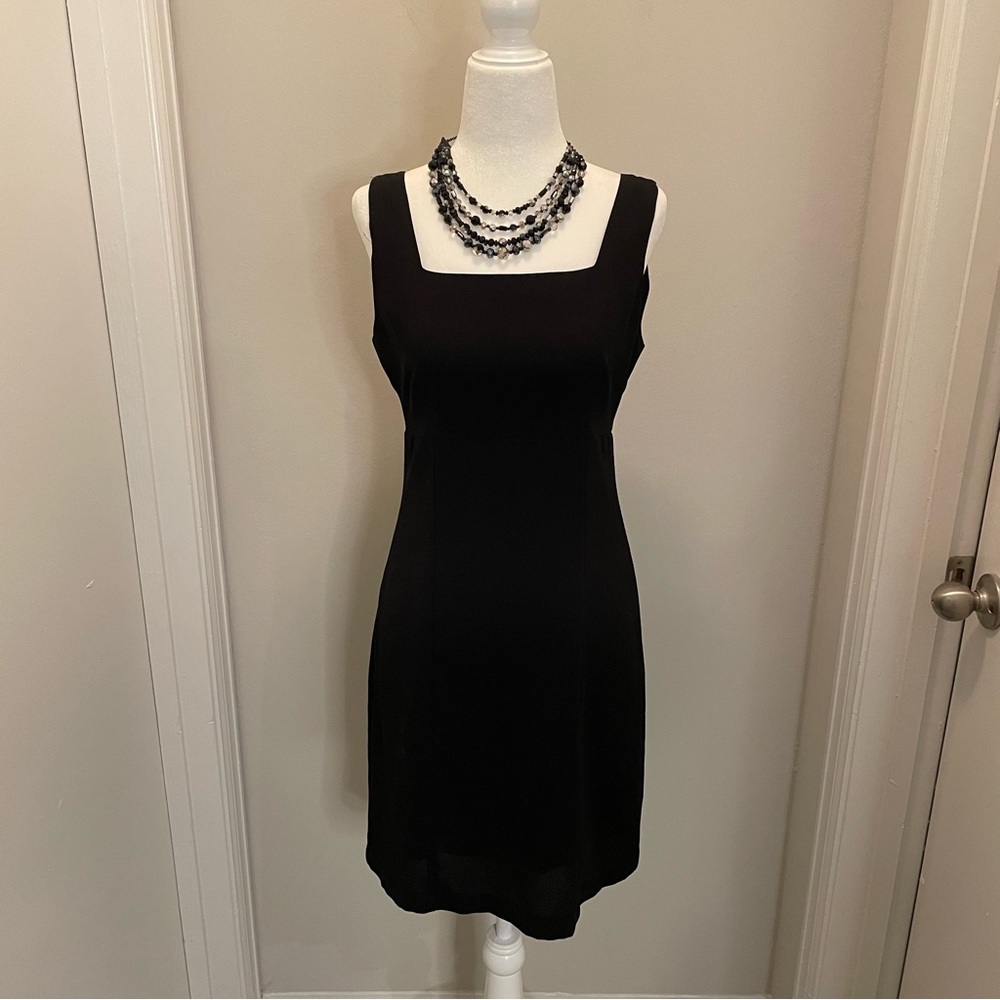 CDC Evening Caren Desiree Co. Perfect Little Black Cocktail Dress Women’s Size 4
